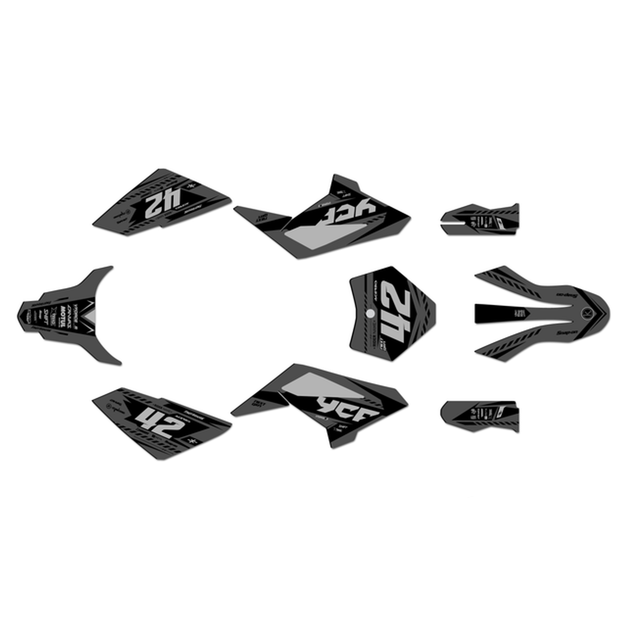 Graphics Kit for Ycf 50A (2022-2023) Lethal Series
