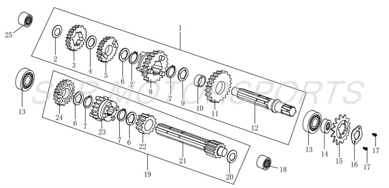 SPROCKET RETAINER PLATE