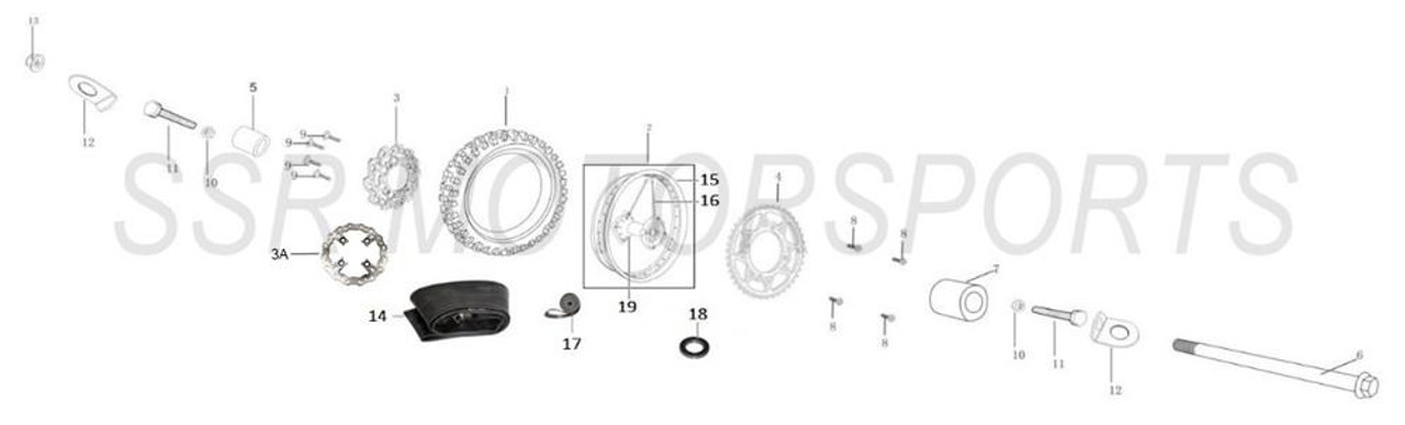 REAR SPOKE SET W/ NIPPLES
A00402-08-00