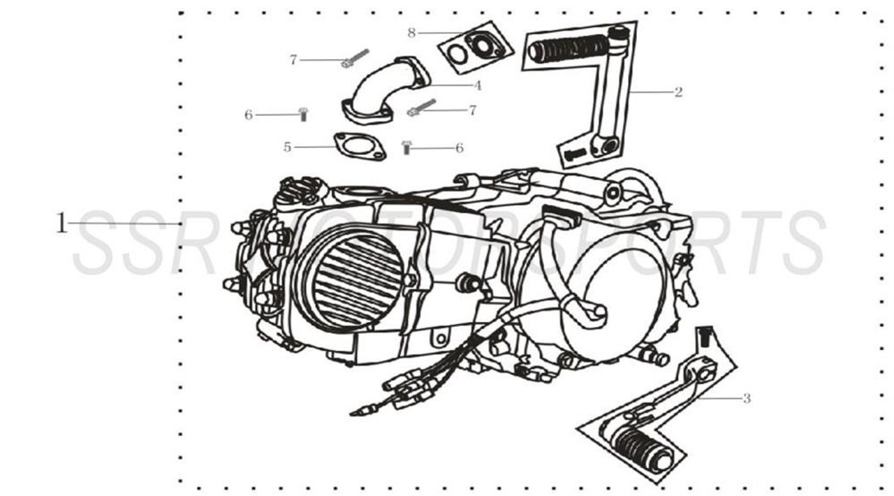 (TX160) Full Engine Parts Schematics