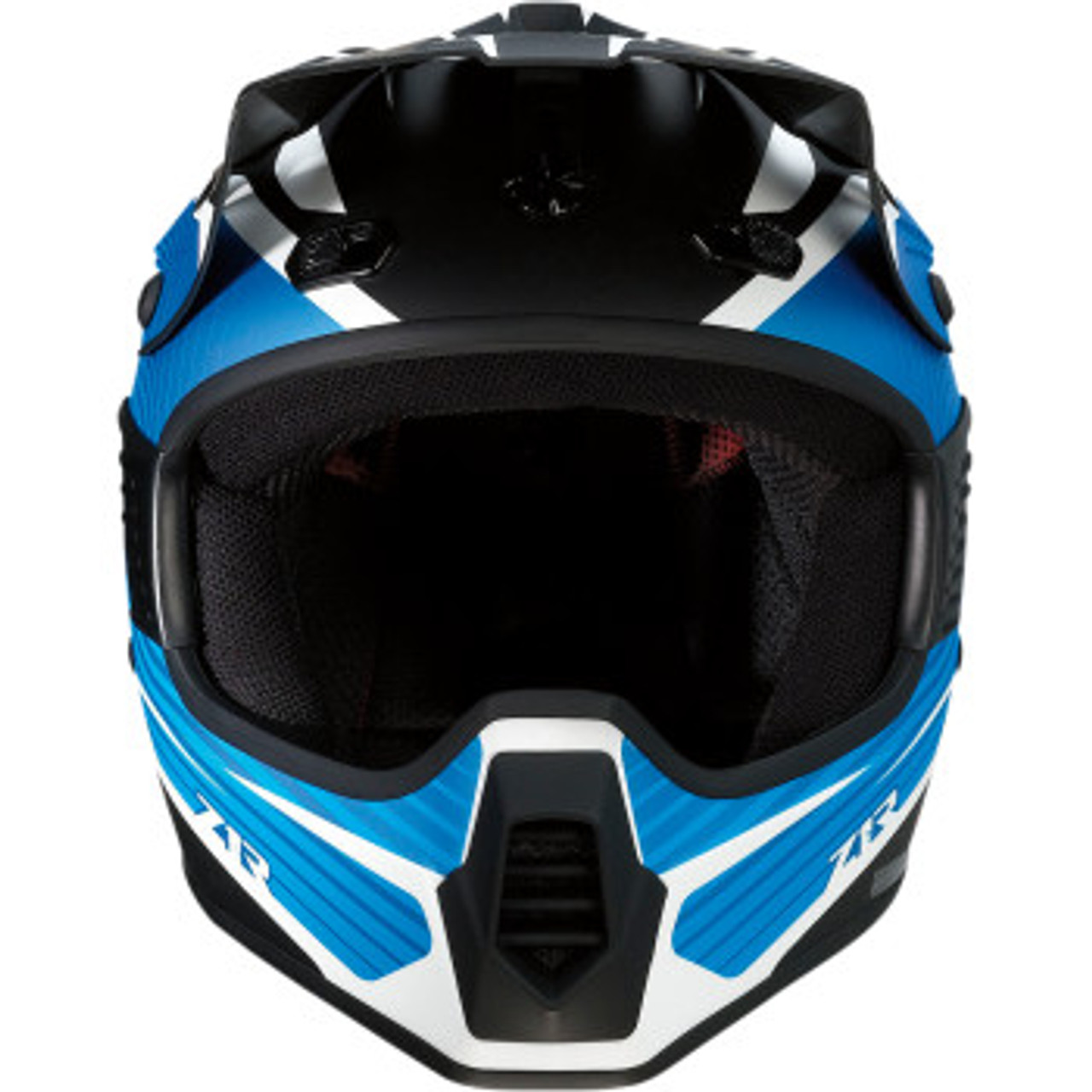 Z1R Child Rise Helmet - Flame - Blue - L/XL