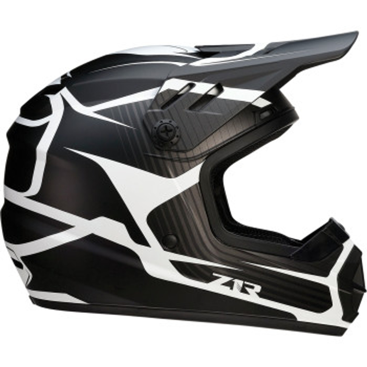 Z1R Youth Rise Helmet - Flame - Black - Large