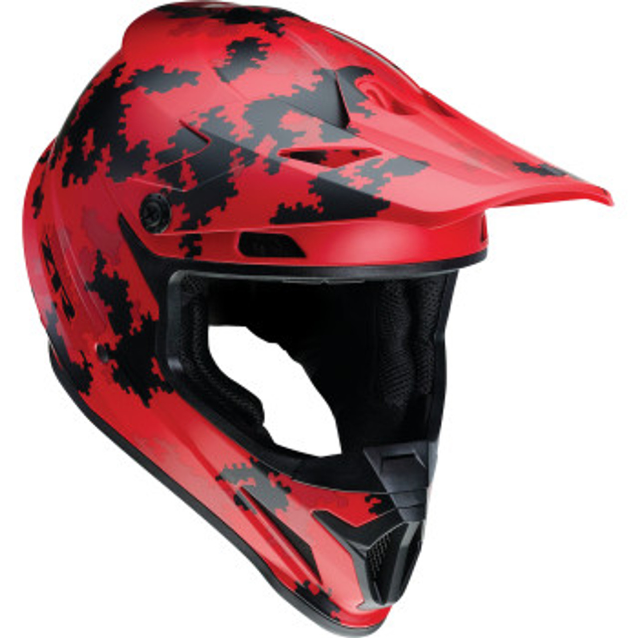 Rise Helmet - Digi Camo - Red