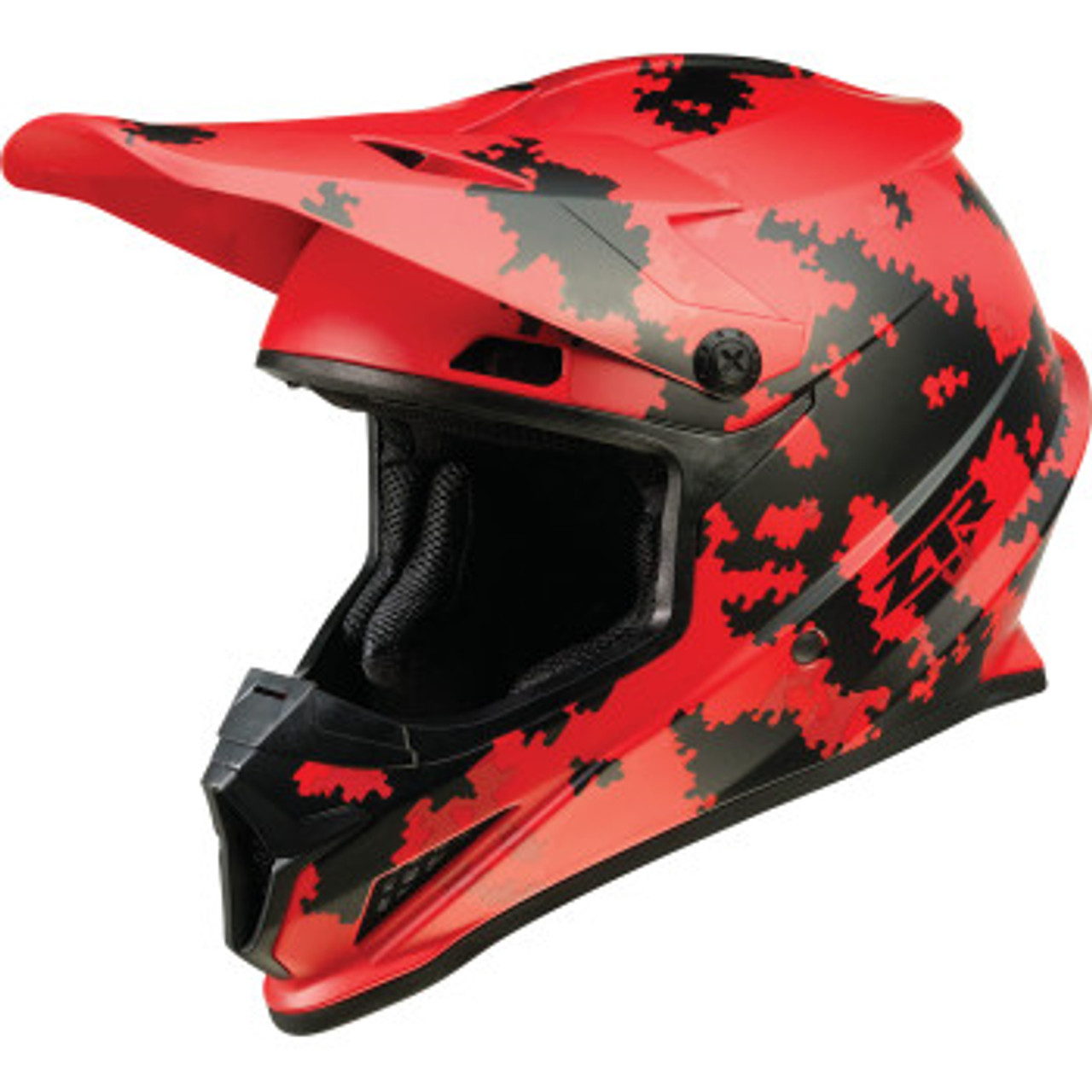 Rise Helmet - Digi Camo - Red