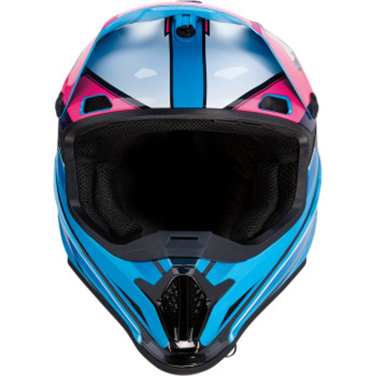 Z1R  Rise Helmet - MC - Pink/Blue