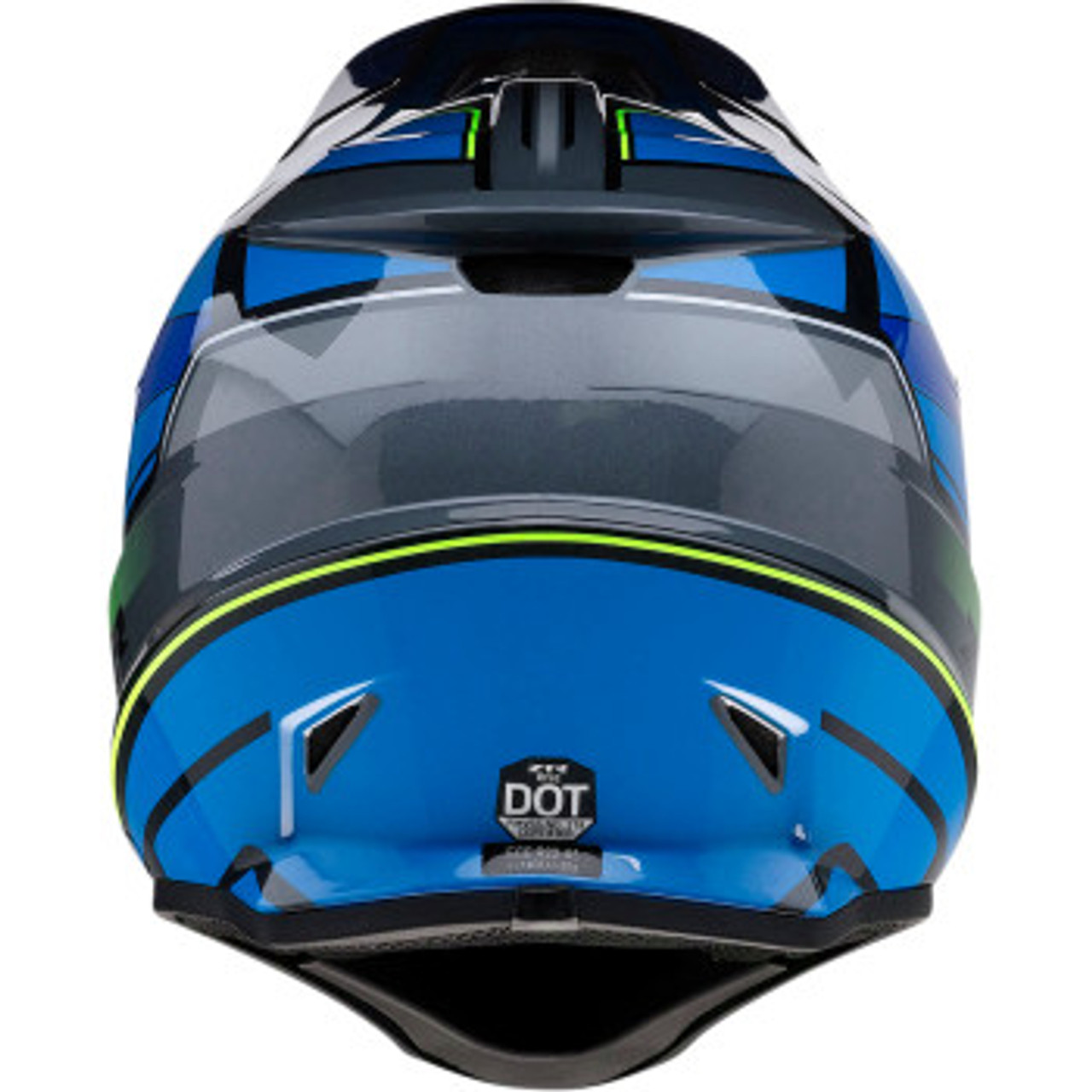 Z1R Rise Helmet - MC - Blue/Hi-Viz