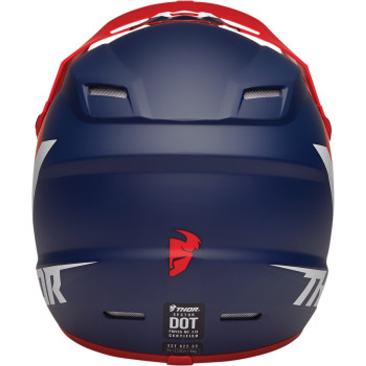 THOR Youth Sector Helmet - Chev - Red/Navy