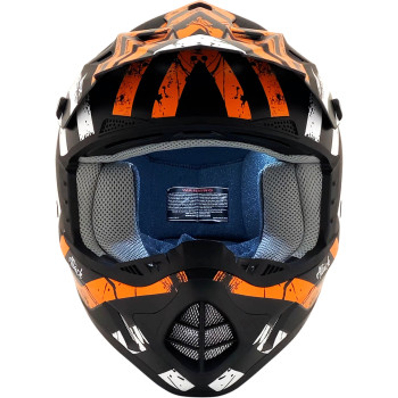 AFX  FX-17 Helmet - Matte Black/Orange