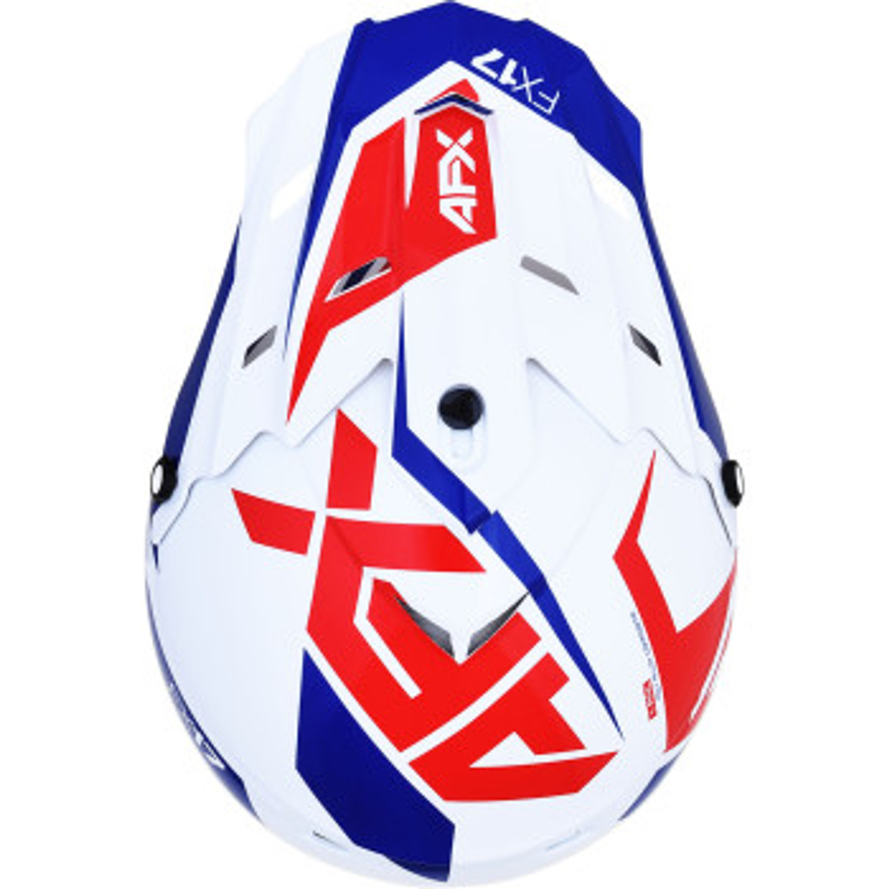 AFX FX-17 Helmet - Aced - Red/White/Blue