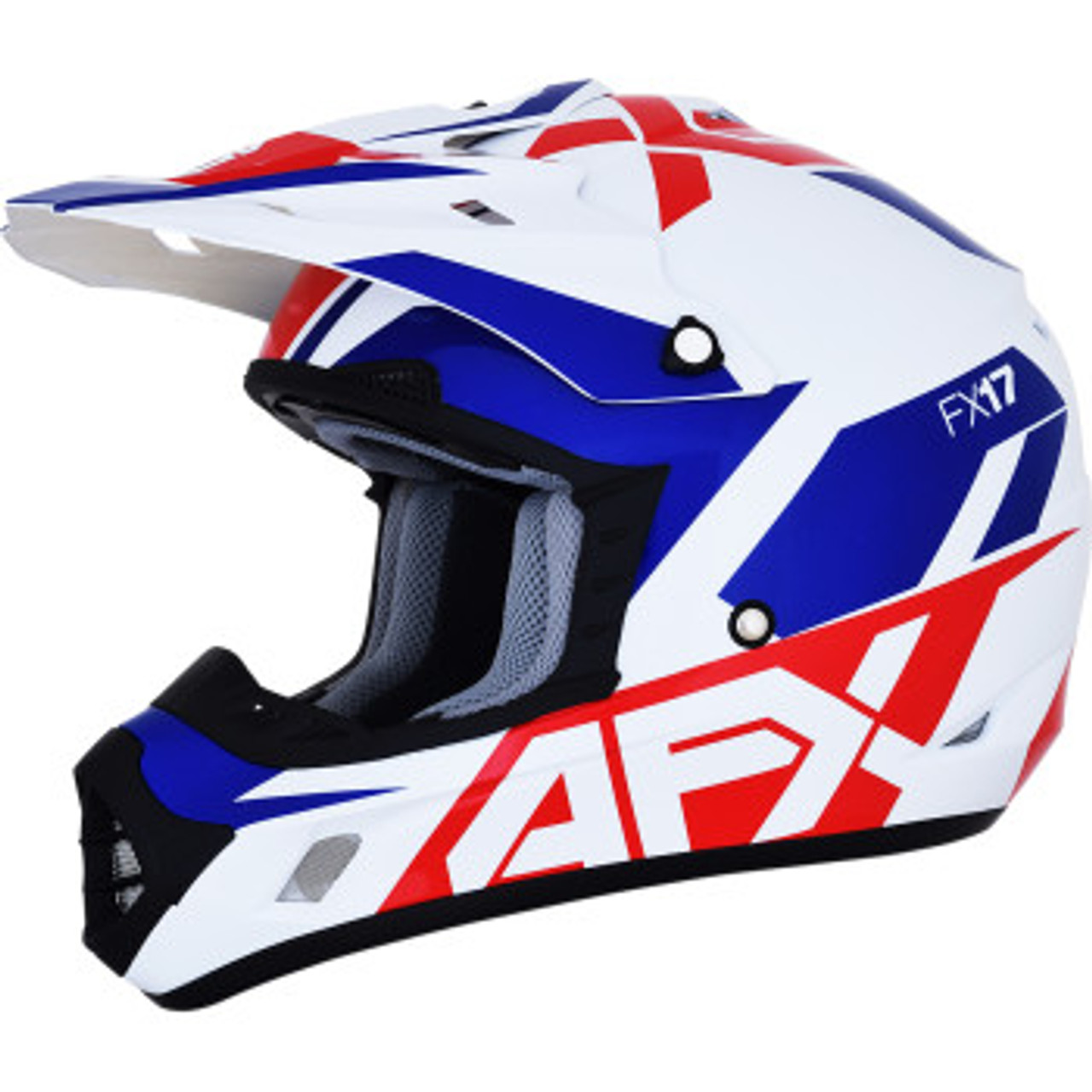 AFX FX-17 Helmet - Aced - Red/White/Blue