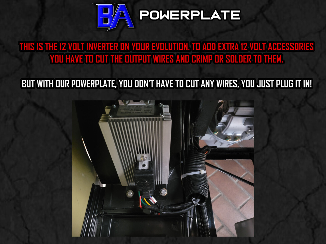 Evolution PowerPlate (12 Volt Plug N Play Panel)