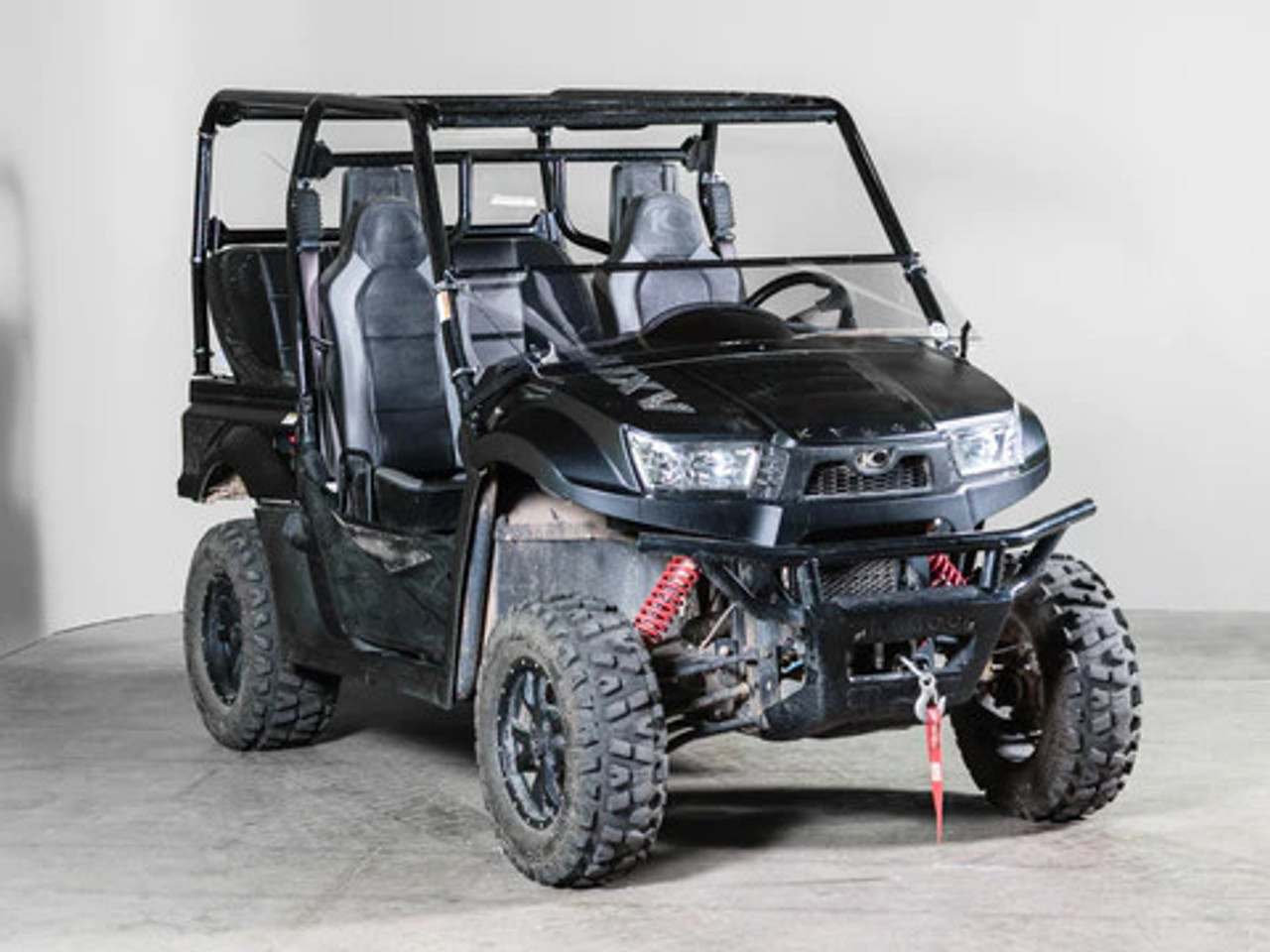 TERRARIDER KYMCO 700I (2018+) 2 & 4 SEATER TILTING UTV WINDSHIELD - SCRATCH RESISTANT 3/16”