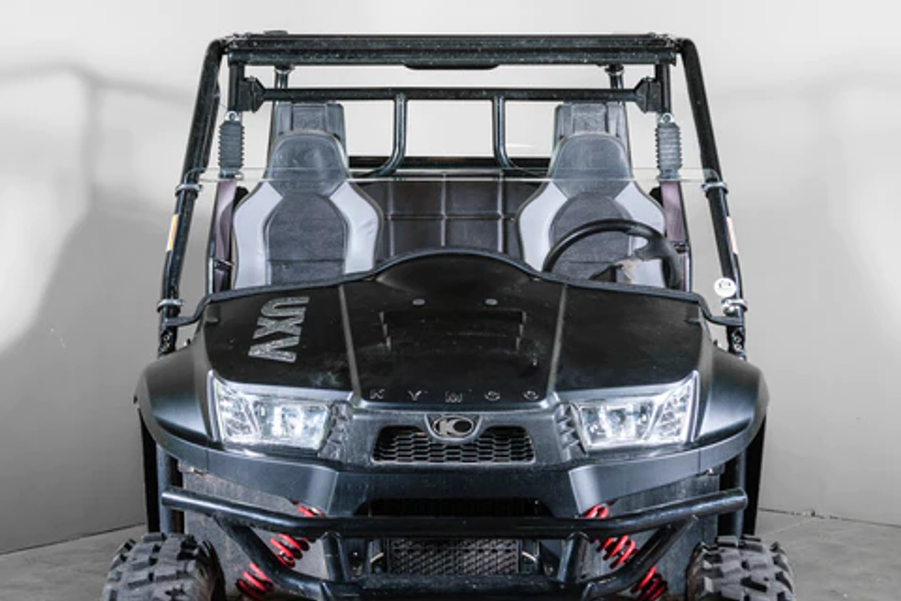 TERRARIDER KYMCO 700I (2018+) 2 & 4 SEATER HALF UTV WINDSHIELD - STANDARD 3/16”