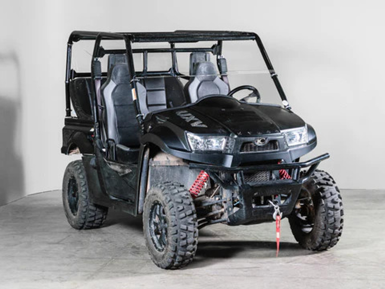 TERRARIDER KYMCO 700I (2018+) 2 & 4 SEATER HALF UTV WINDSHIELD - SCRATCH RESISTANT 1/4”