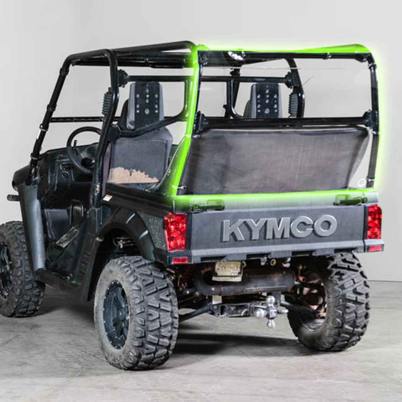 TERRARIDER KYMCO 700I (2018+) 2 & 4 SEATER BACK UTV WINDSHIELD - SCRATCH RESISTANT 3/16”