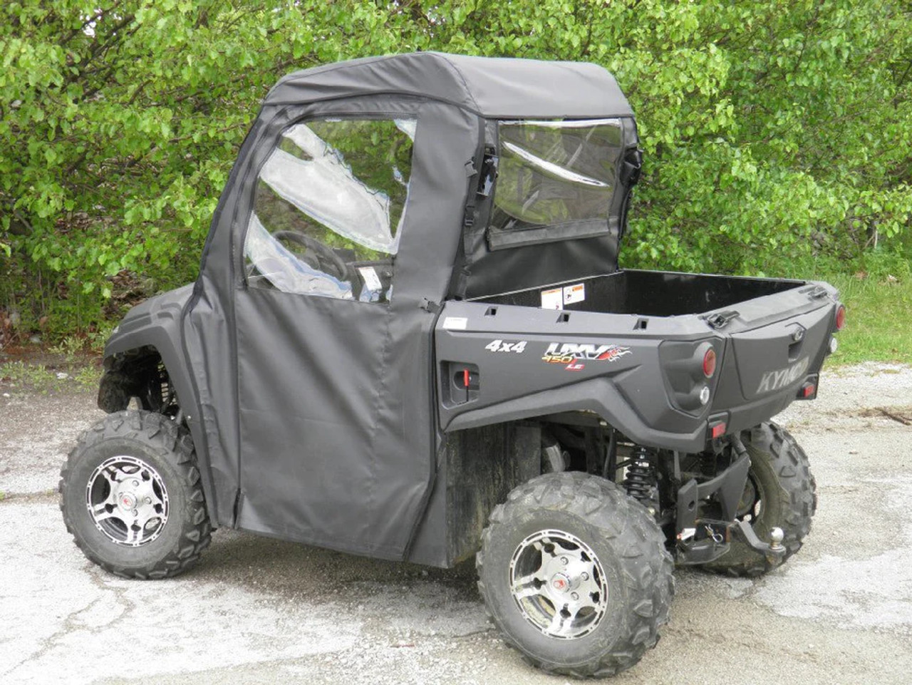 Kymco 450 - Full Cab Enclosure with Vinyl Windshield