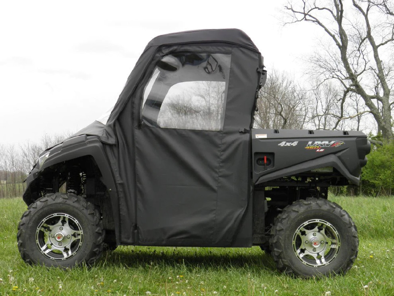 Kymco 450 - Full Cab Enclosure with Vinyl Windshield