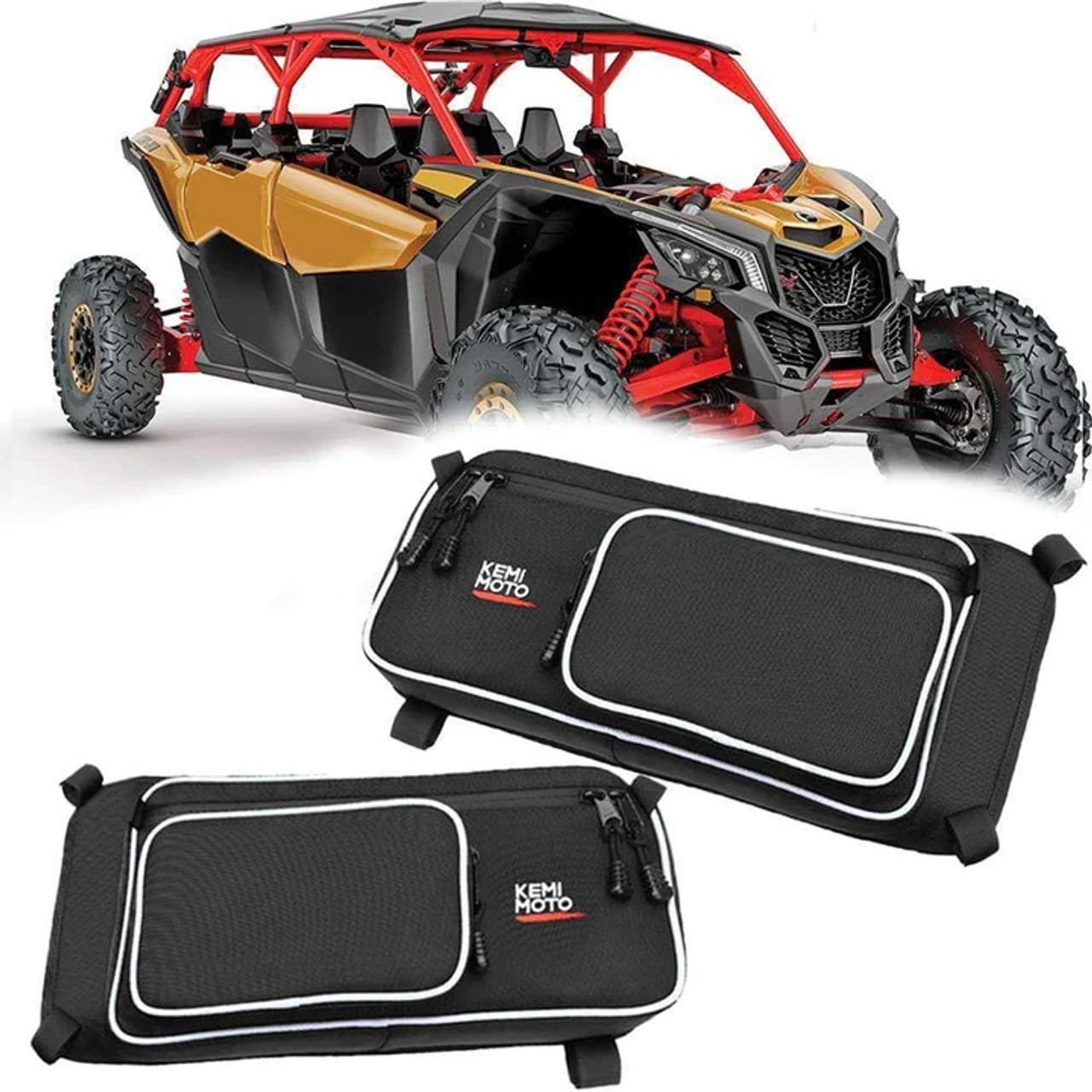 Door/ Door Bags / Rear Side Mirror Combo For Can Am Maverick X3 / Max Turbo R