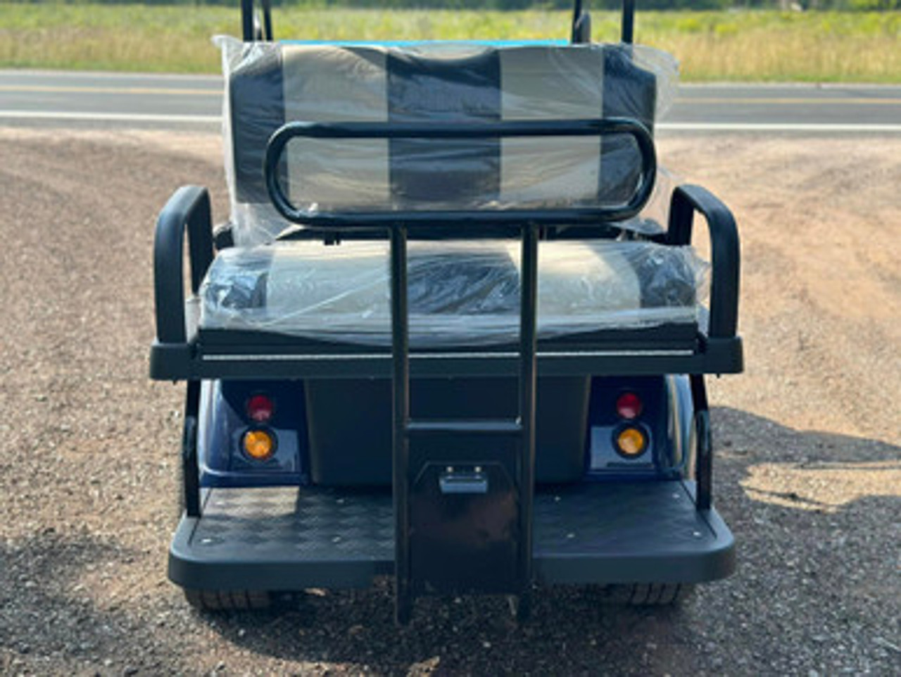 Custom 2024 Evolution Classic 4 Pro Lithium Ion Golf Cart (Navy Blue) "Limited Edition"