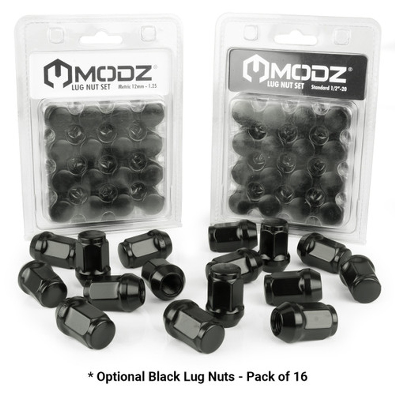 MODZ 14" Mayhem Matte Black with Ball Mill Wheels & Off-Road Tires Combo