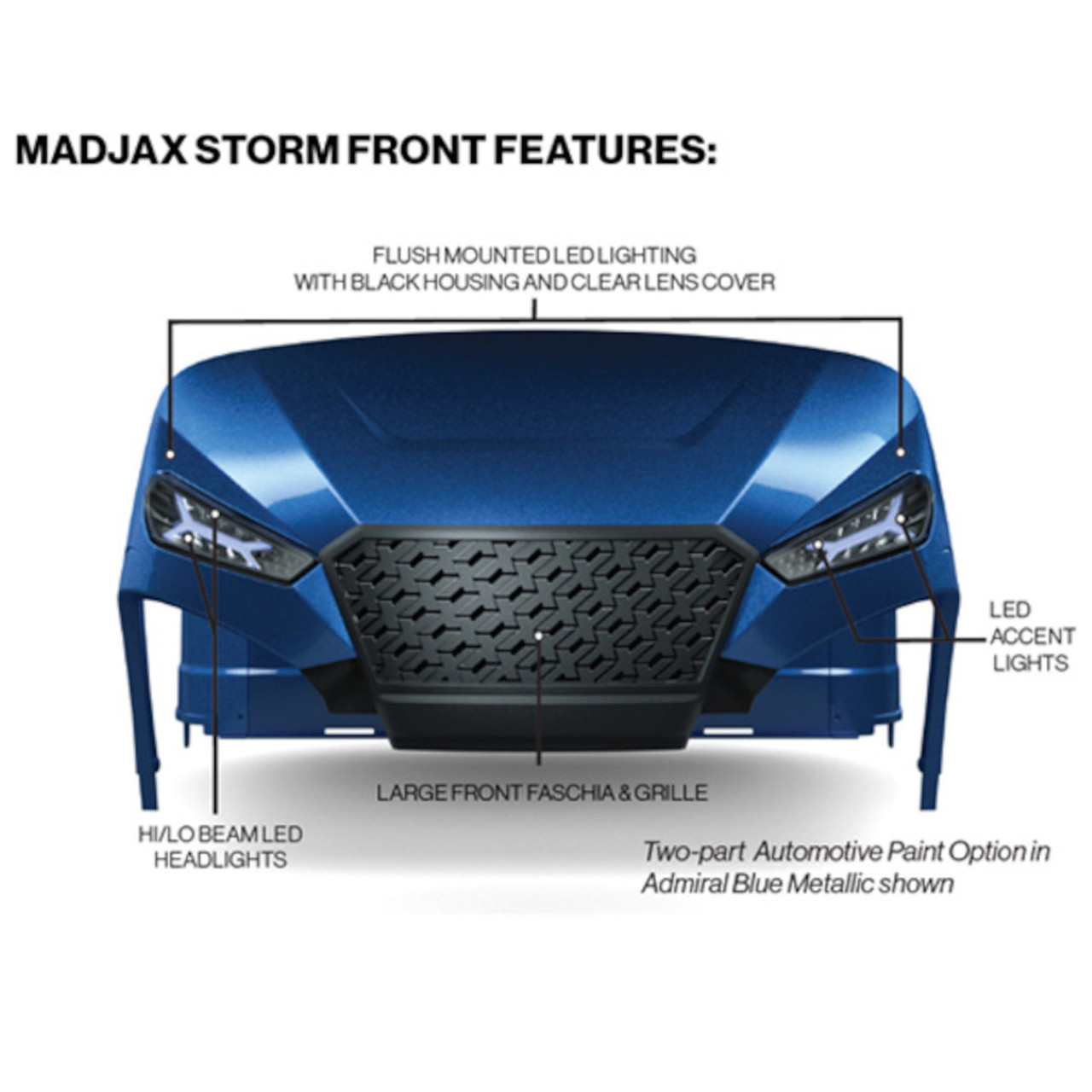 MadJax Storm Body Kit – Black Metallic