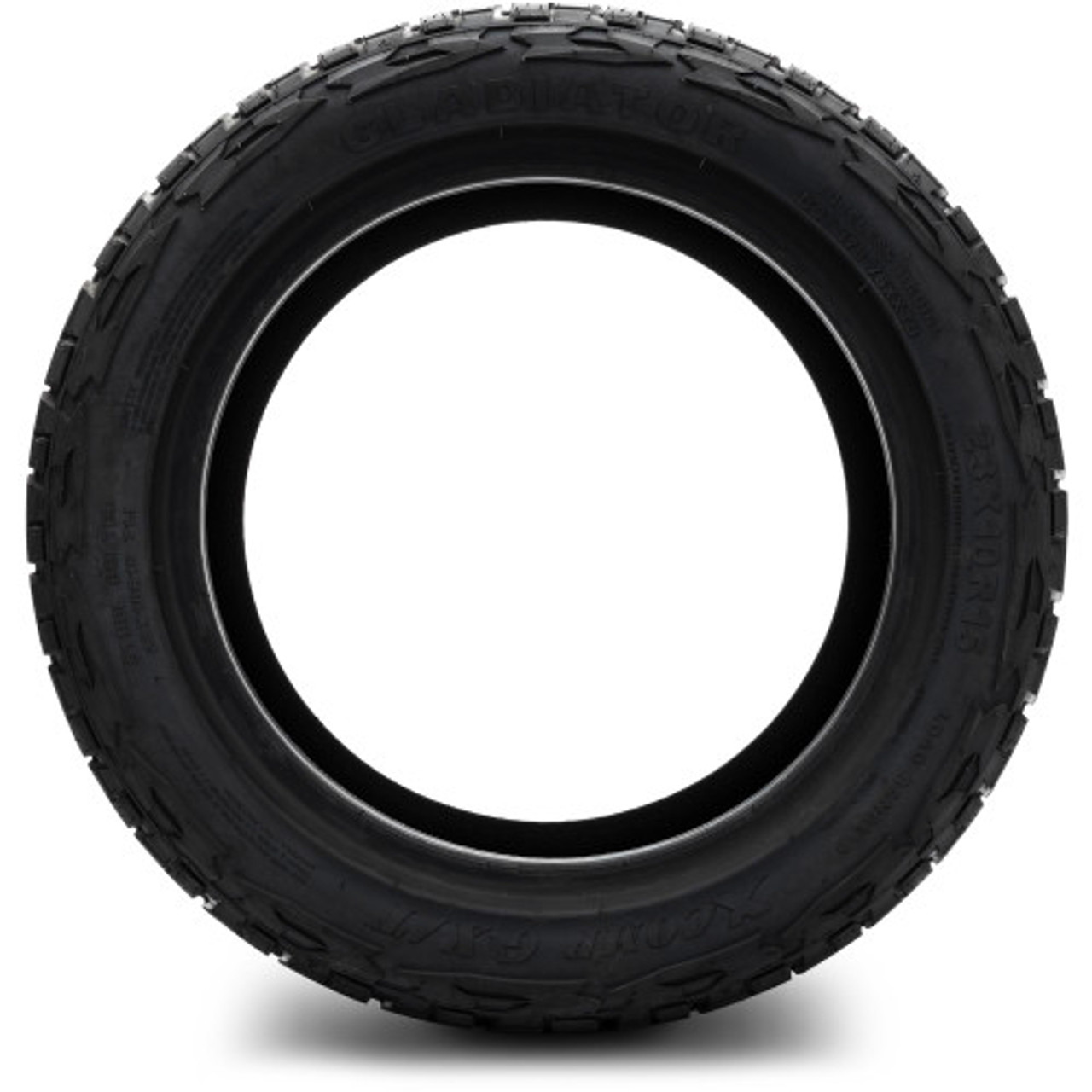 Xcomp Gladiator 23x10-R15 Steel Belted Radial Golf Cart Tire