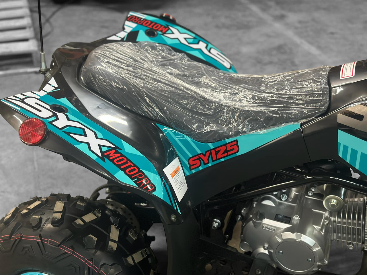 2024 Syx Moto SY125 (Teal/Black)