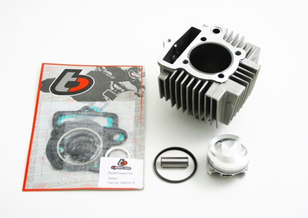 TB 114cc High Compression Big Bore Kit – Chinese 86cc – 107cc (49.5mm Stroke)