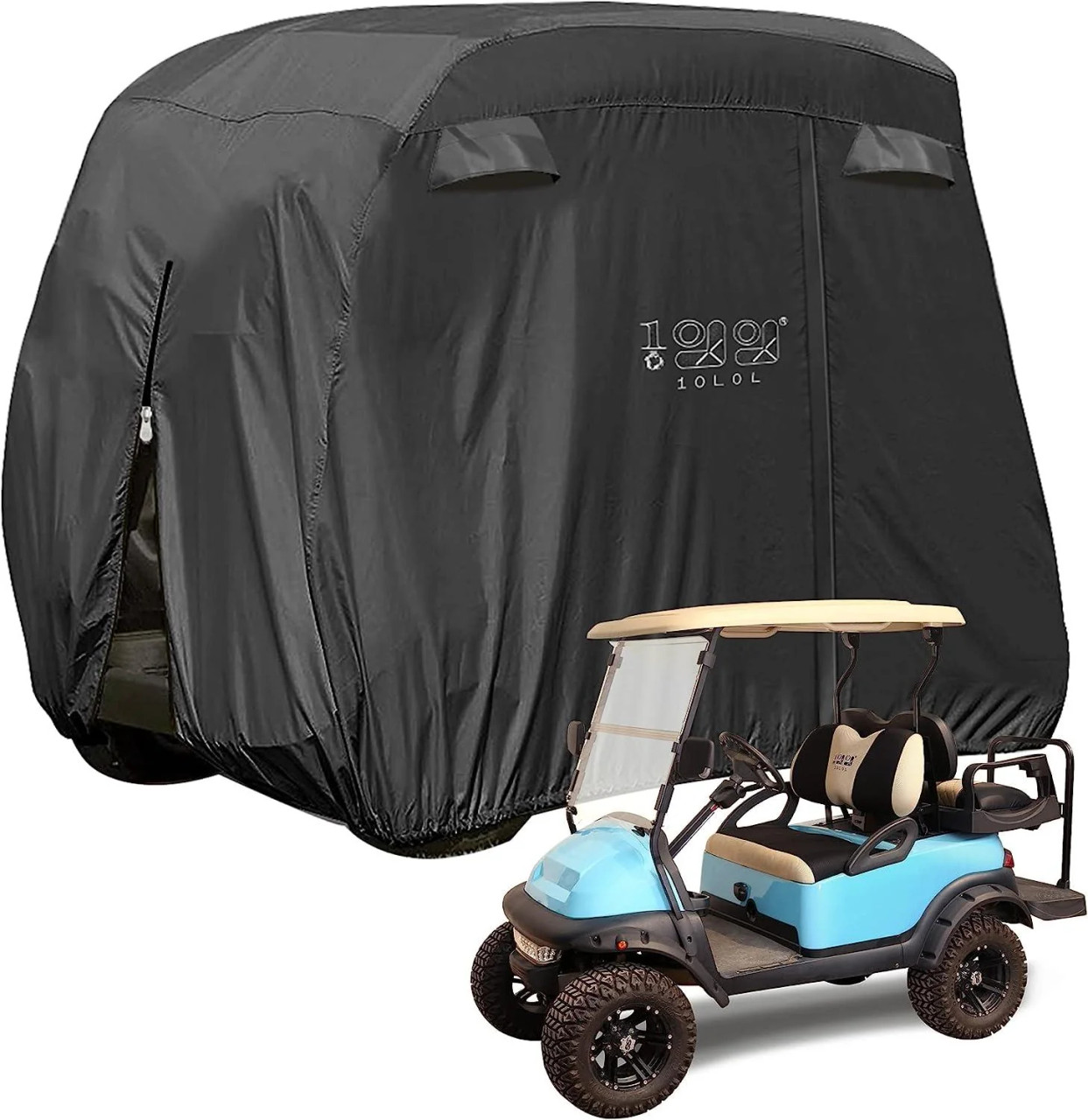 Universal Golf Cart Cover All Weather Winter Cover