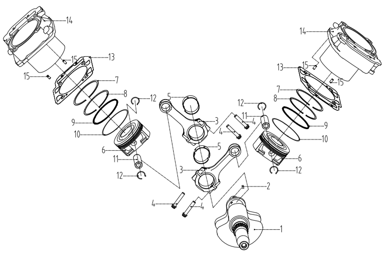 (06) Piston for JungleCross 800 ST-2,JungleCross 800 ST-2,JungleCross 800 ST-2,JungleCross 800 ST-5,JungleCross 800 ST-5,JungleCross 800 ST-5,PathCross 800 L,PathCross 800 L,PathCross 800 S,PathCross 800 S
