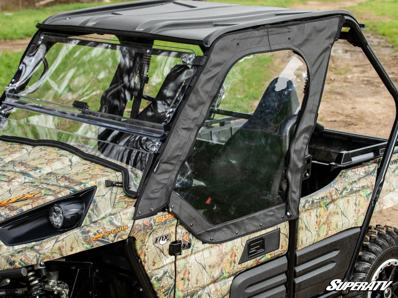 Kawasaki Teryx 800 Primal Soft Cab Enclosure Upper Doors - East