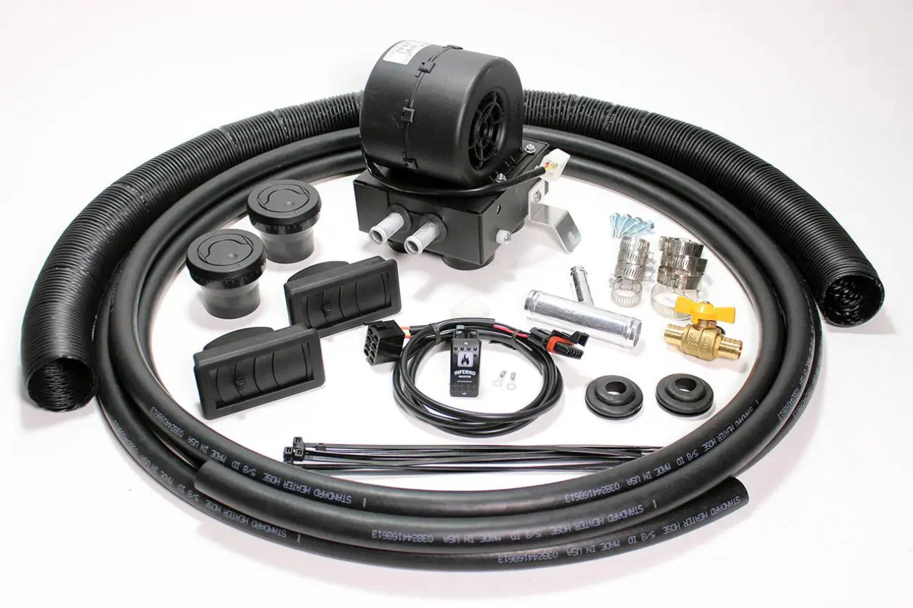 Polaris General 1000 Inferno Cab Heater with Defrost for Rockford Fosgate Stage 3 & 4 Audio (2016 â€“ Current)
