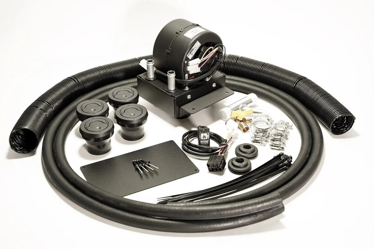 Polaris RZR XP 1000 Inferno Cab Heater with Defrost for Machines with Glovebox Subwoofer (2019-2023)