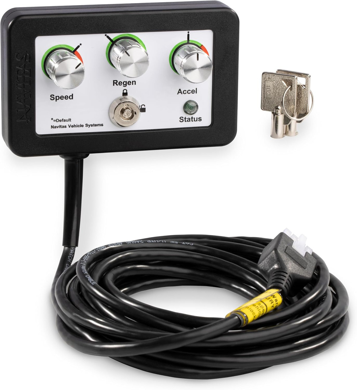 Navitas 600A EZGO RXV Golf Cart AC Controller with On-The-Fly Programmer and MODZ® Heavy Duty Solenoid - Danaher Controller
