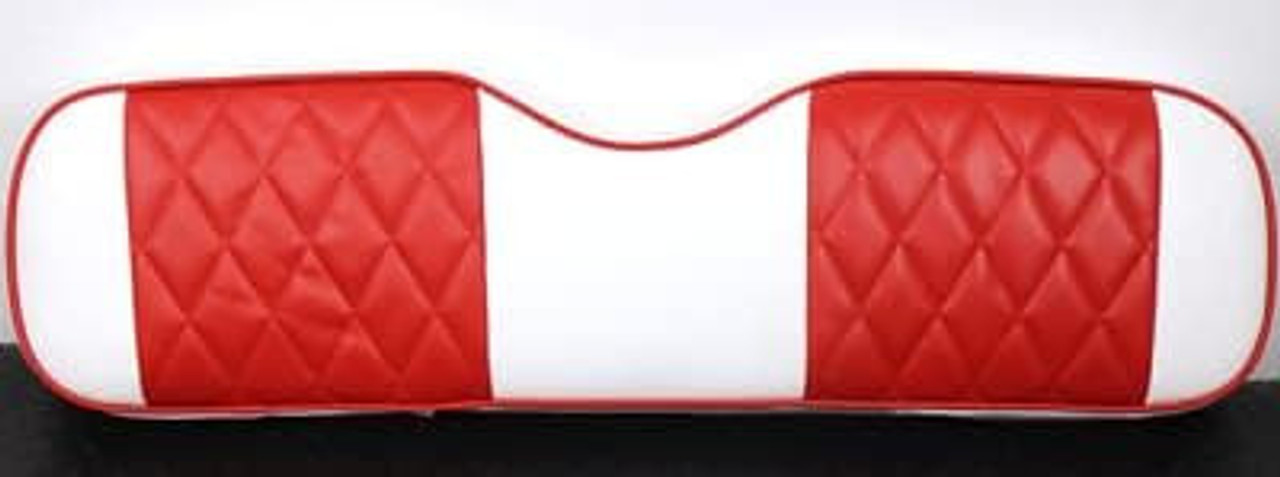 2PCS Golf Cart Front Seat Covers for Club Car DS 2000.5 UP G&E Models Custom Two-Tone