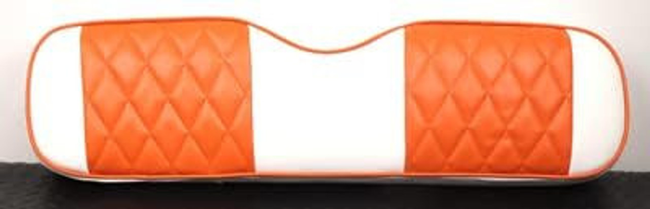 2PCS Golf Cart Front Seat Covers for Club Car DS 2000.5 UP G&E Models Custom Two-Tone