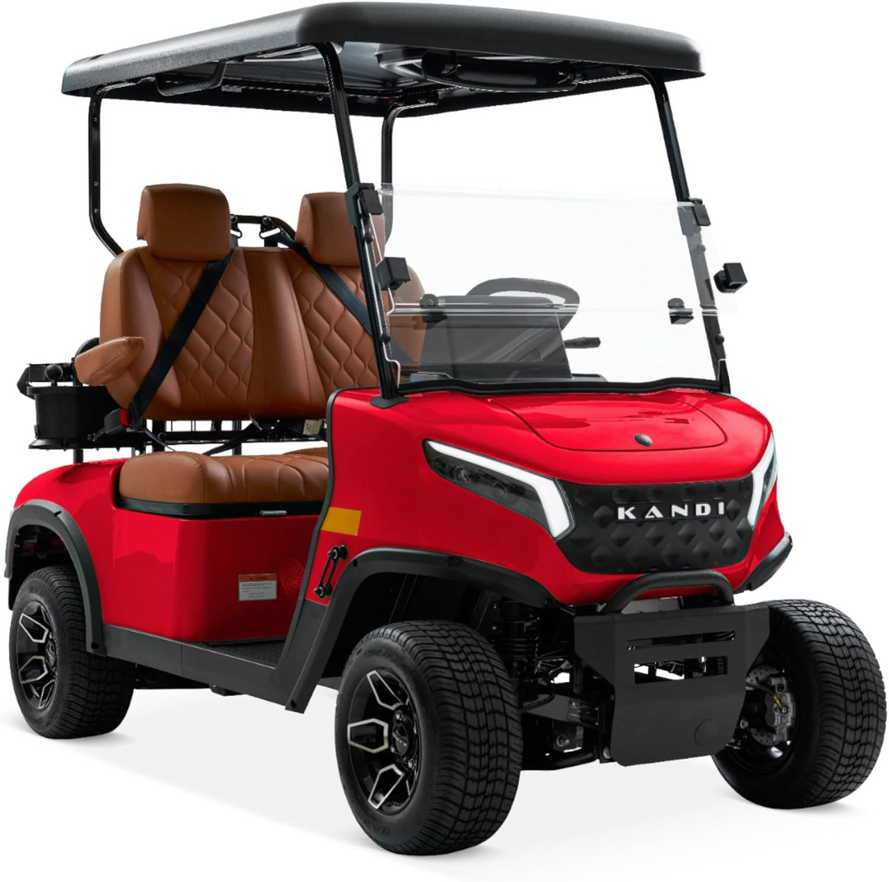 Kandi America Goat 2P Electric Golf Cart (RED)
