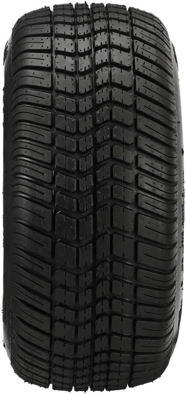 10" Warlock Black/Machined on 205/50-10 LSI Elite Low Pro Tire (Set of 4)