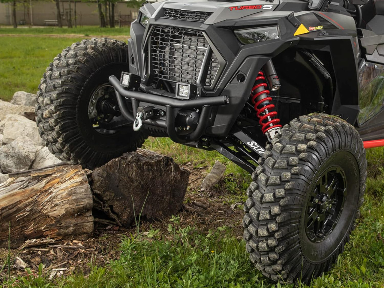 Winch-Ready Front Bumper for Polaris RZR XP Turbo S