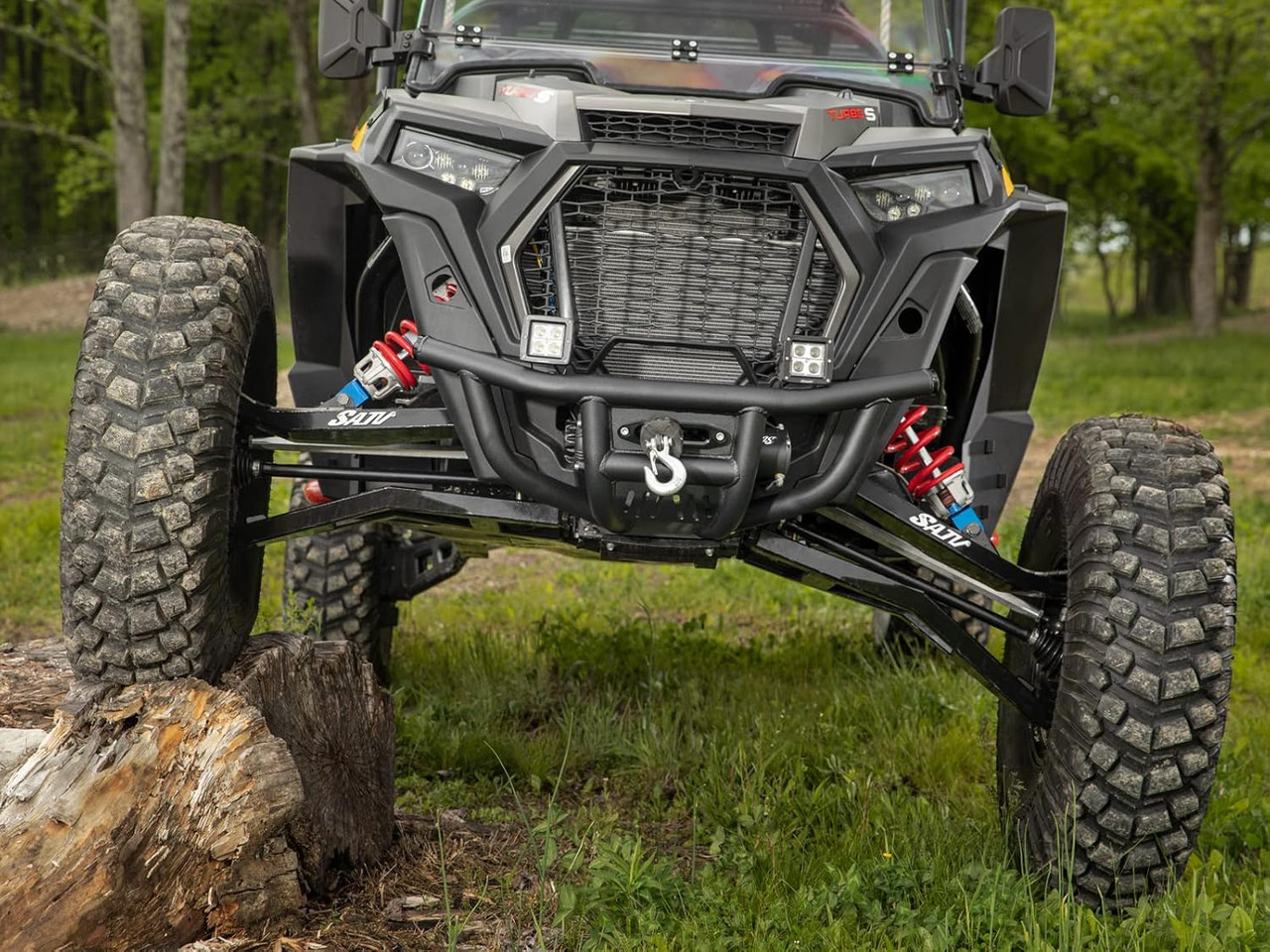 Winch-Ready Front Bumper for Polaris RZR XP Turbo S