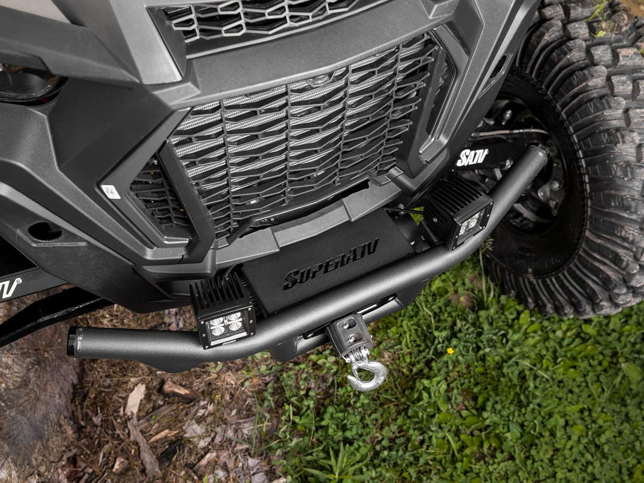 Winch-Ready Front Bumper for Polaris RZR XP Turbo S