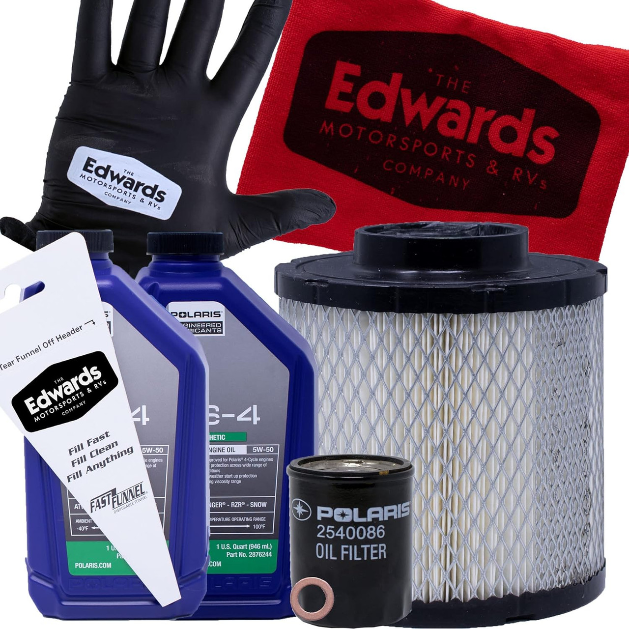 Oil Change Kit fits 2015-2022 Polaris Ranger 570 SXS UTV with Air Filter