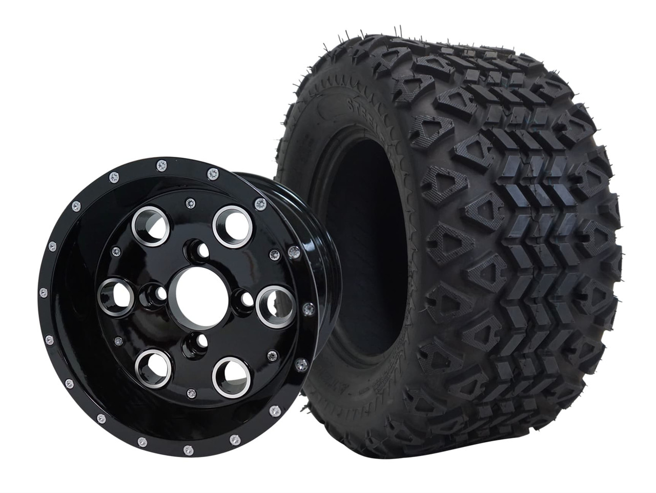10″ Pioneer Glossy Black Wheel