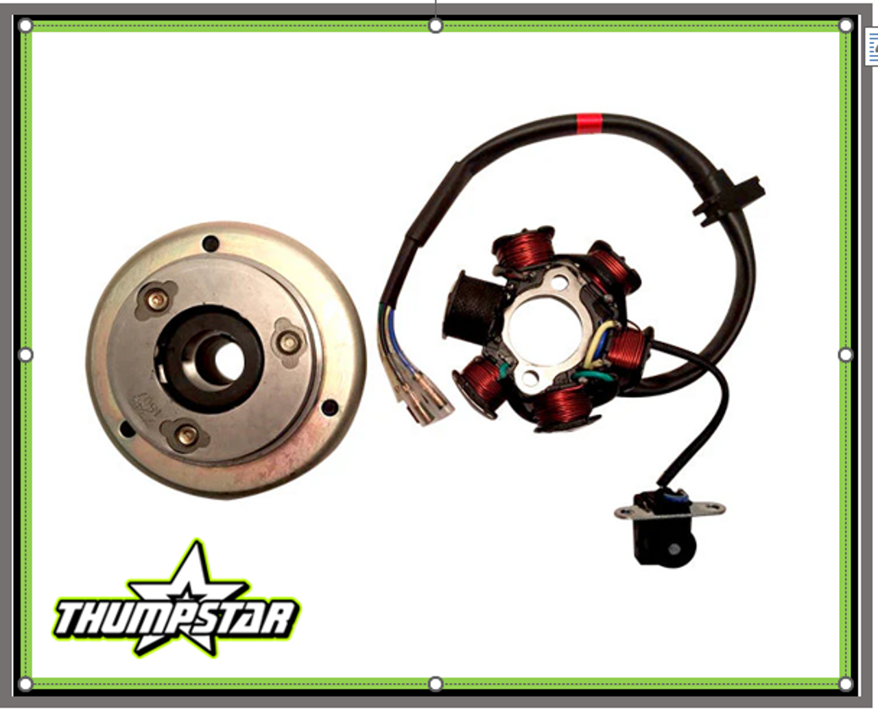 Stator | Fits Electric Start Zongshen Motorcycle Engines.
