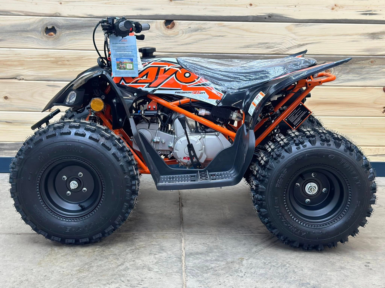 kayo Kayo Predator 125 EFI Black Edition | 124cc Fuel Injected Youth