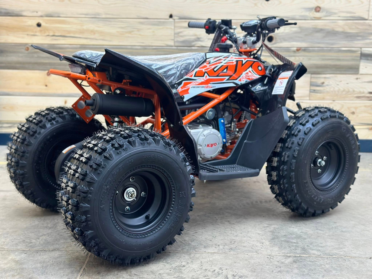 Kayo Predator 125 EFI Black Edition | 124cc Fuel Injected Youth