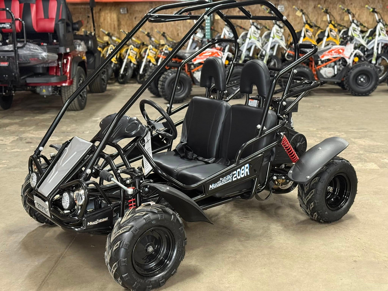Hammerhead by Polaris MudHead 208R | 208cc Go-Kart | Electric