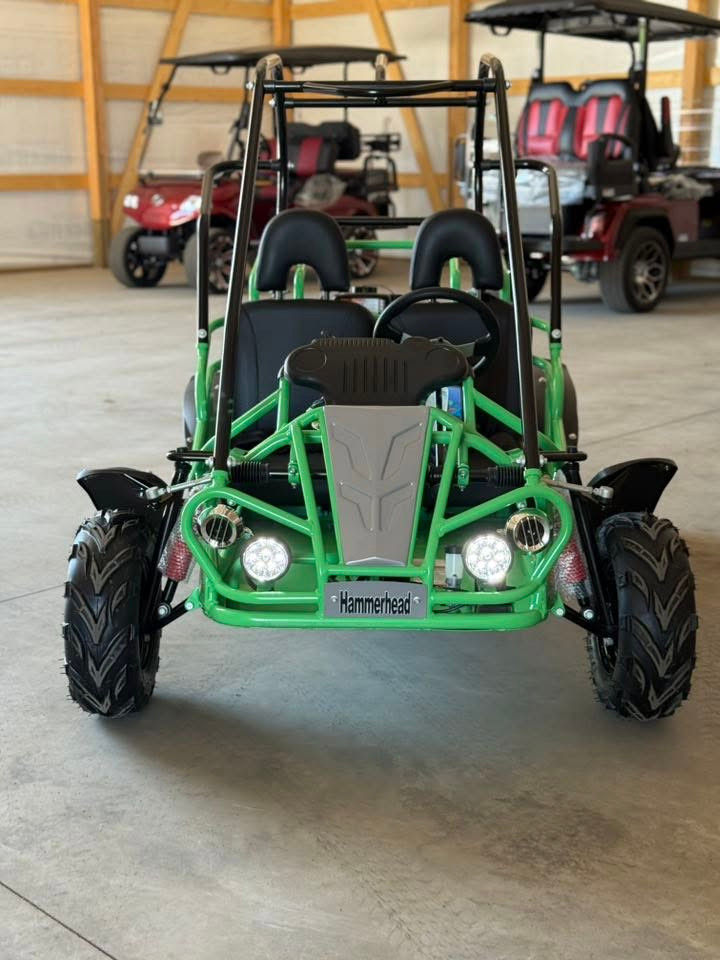 Hammerhead by Polaris MudHead 208R | 208cc Go-Kart | Electric