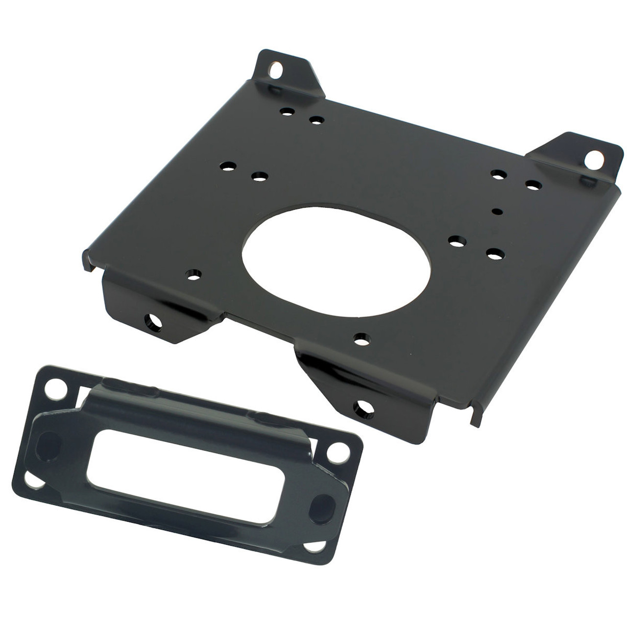 Viper UTV Winch Mount Plates-Polaris RZR