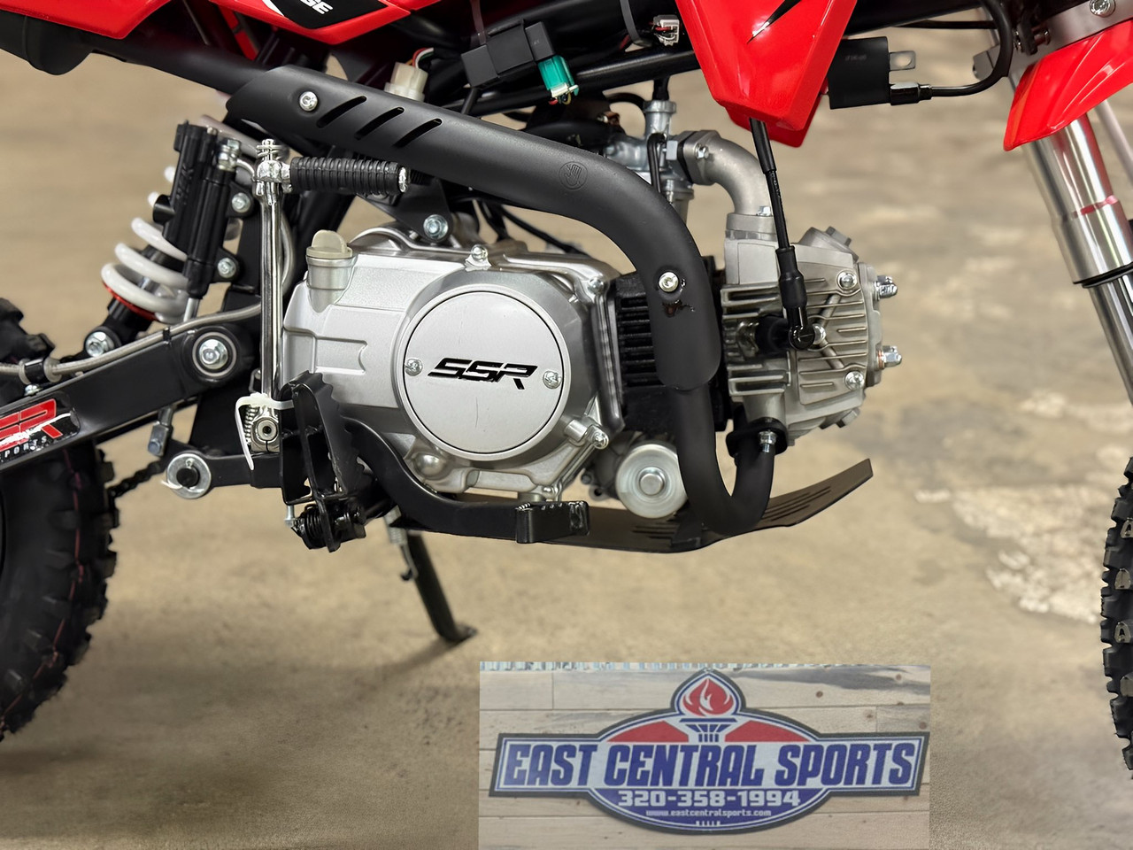 2025 SSR SR110SE 110cc Dirt Bike – Youth Semi-Automatic Off-Road